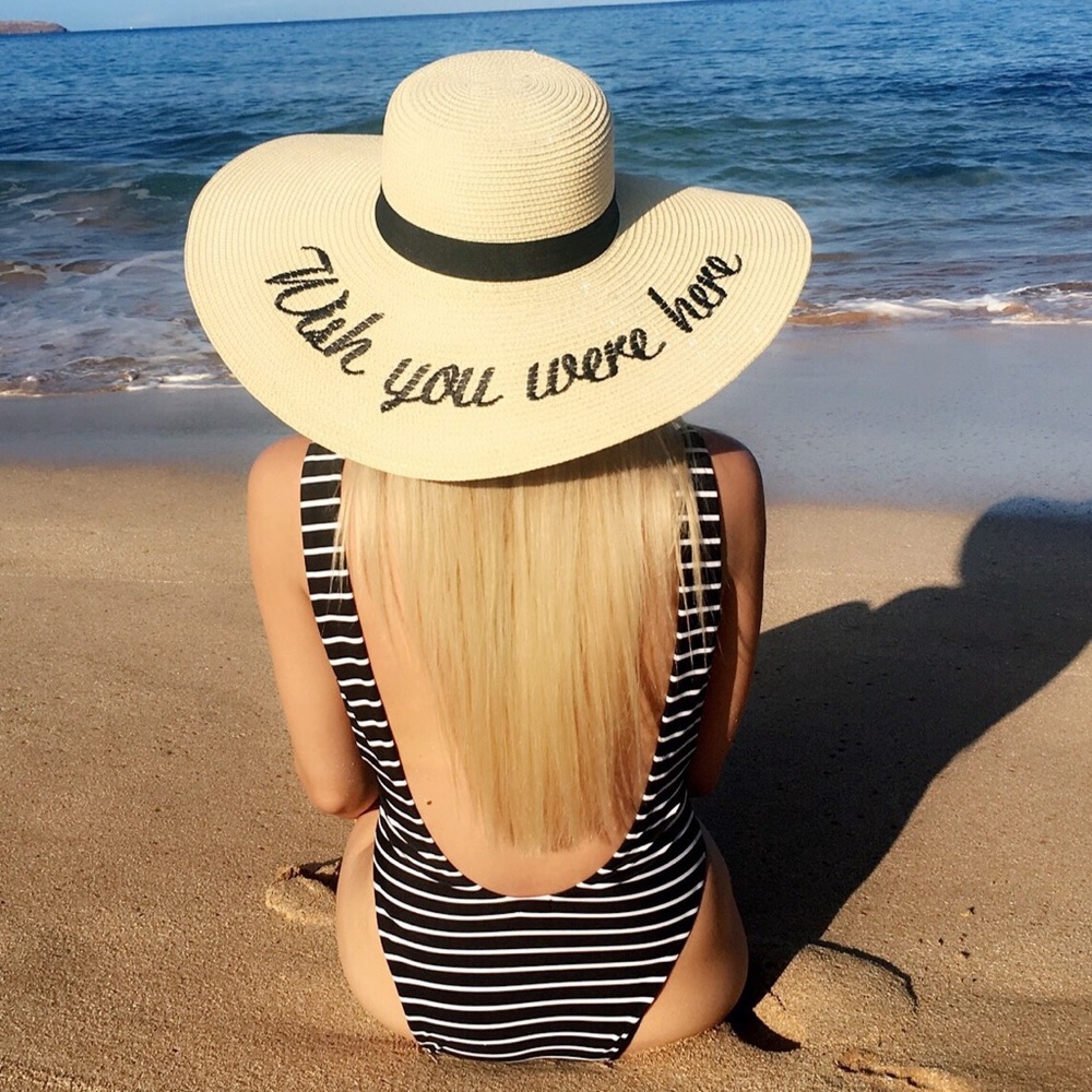 Embroidered Sunhat